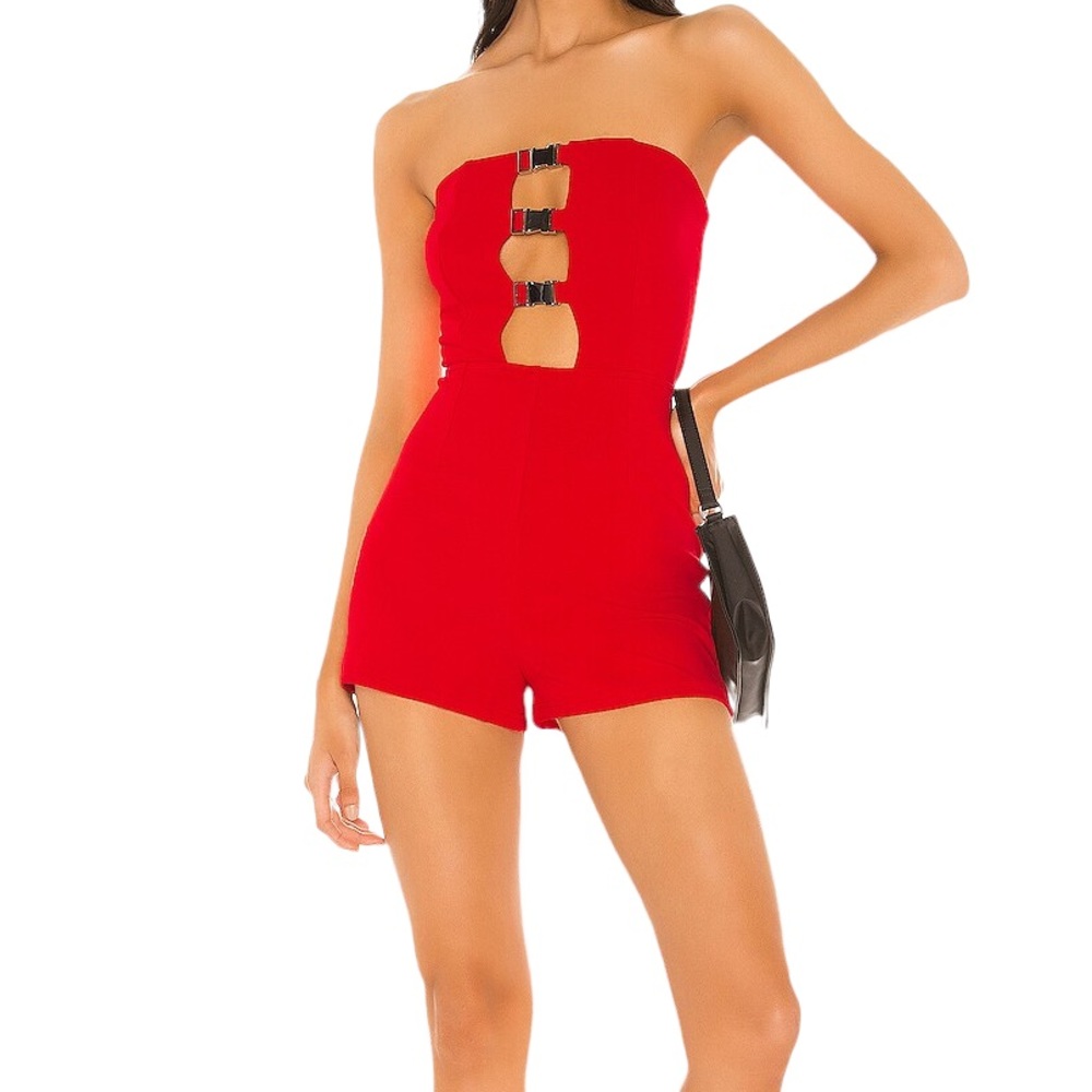Revolve Avril Strapless Romper